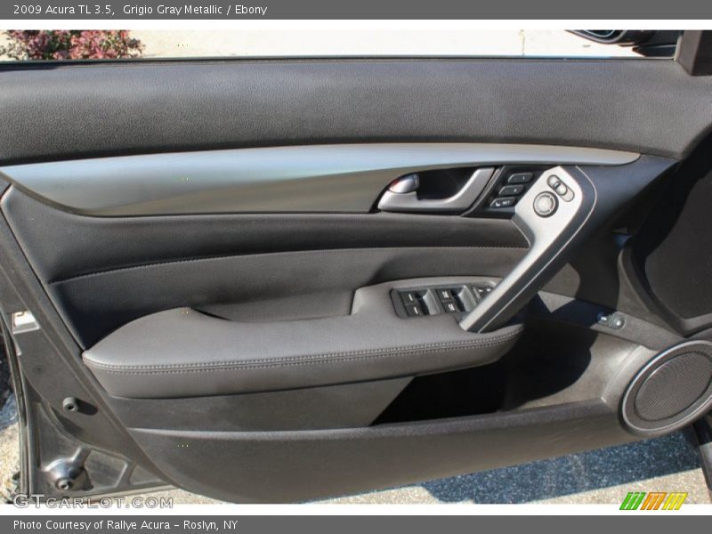 Grigio Gray Metallic / Ebony 2009 Acura TL 3.5
