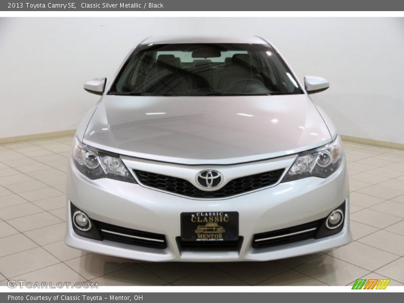 Classic Silver Metallic / Black 2013 Toyota Camry SE