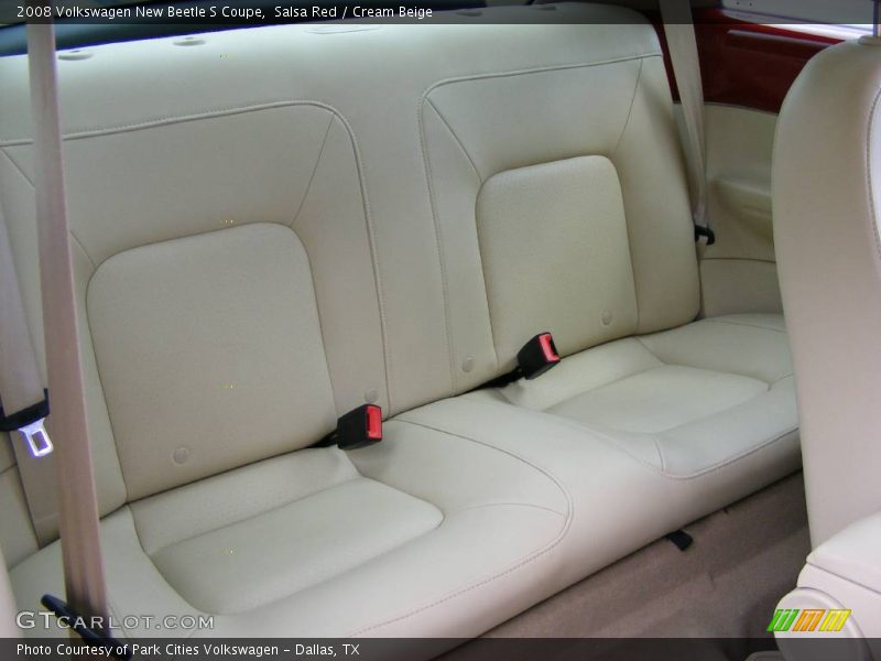 Salsa Red / Cream Beige 2008 Volkswagen New Beetle S Coupe