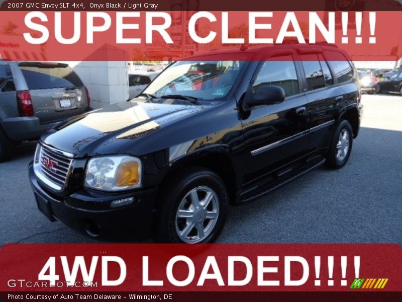 Onyx Black / Light Gray 2007 GMC Envoy SLT 4x4