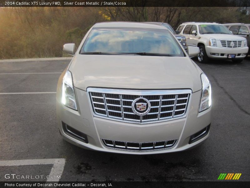 Silver Coast Metallic / Shale/Cocoa 2014 Cadillac XTS Luxury FWD