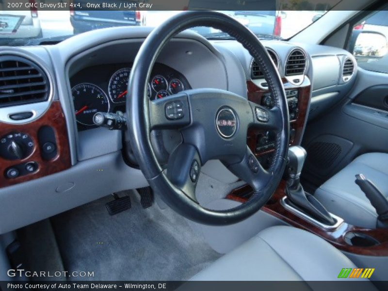 Onyx Black / Light Gray 2007 GMC Envoy SLT 4x4