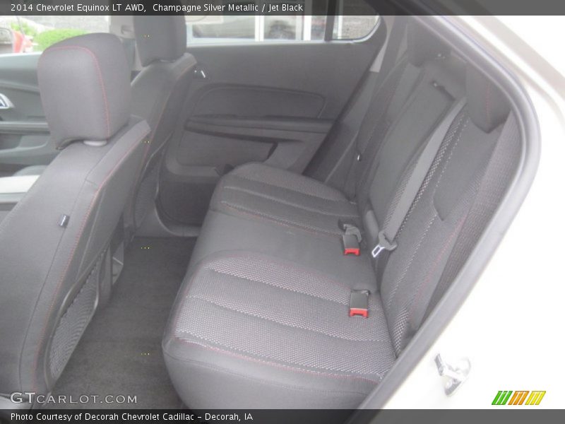 Champagne Silver Metallic / Jet Black 2014 Chevrolet Equinox LT AWD
