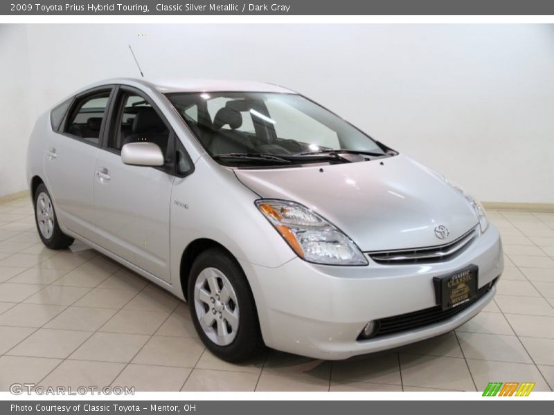 Classic Silver Metallic / Dark Gray 2009 Toyota Prius Hybrid Touring