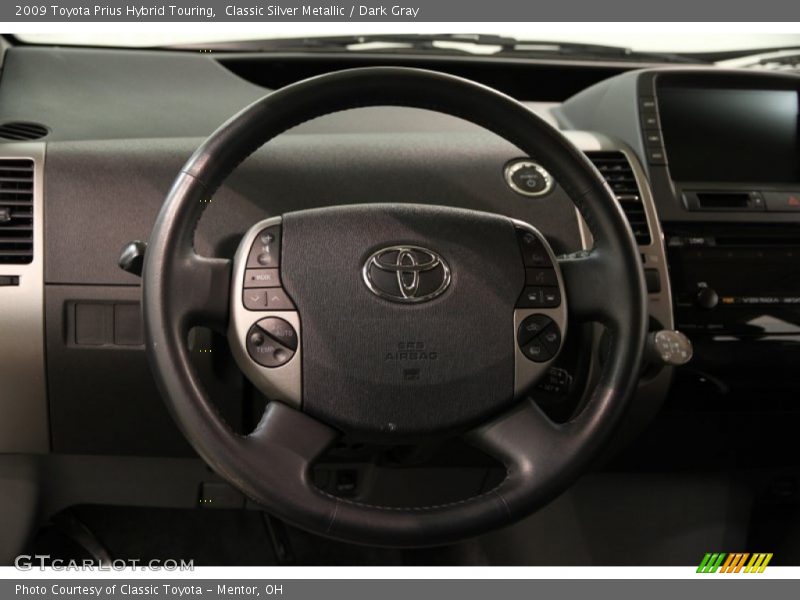 Classic Silver Metallic / Dark Gray 2009 Toyota Prius Hybrid Touring