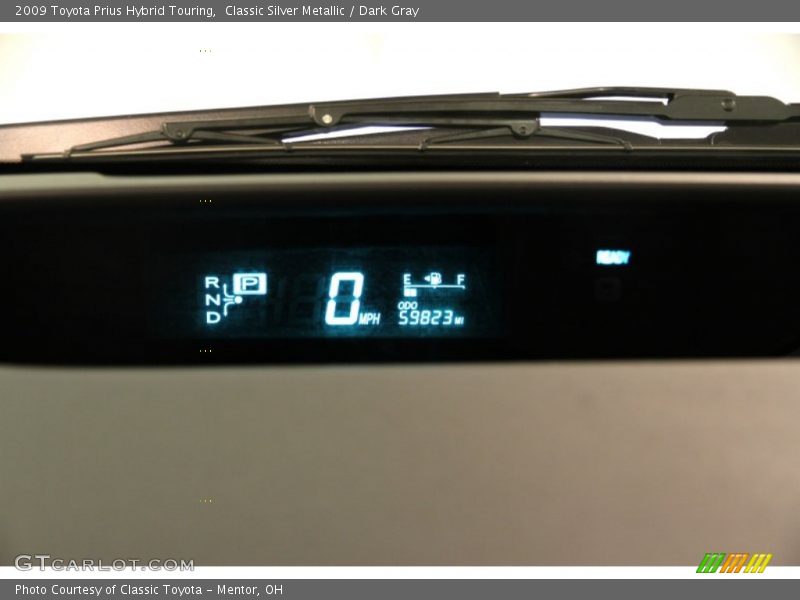 Classic Silver Metallic / Dark Gray 2009 Toyota Prius Hybrid Touring