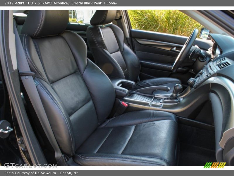 Crystal Black Pearl / Ebony 2012 Acura TL 3.7 SH-AWD Advance