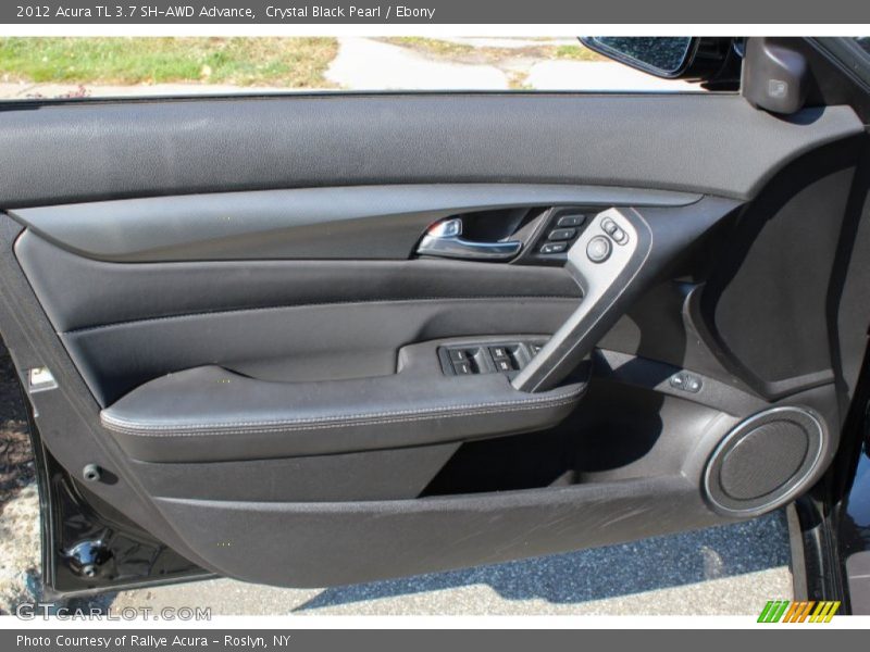 Crystal Black Pearl / Ebony 2012 Acura TL 3.7 SH-AWD Advance