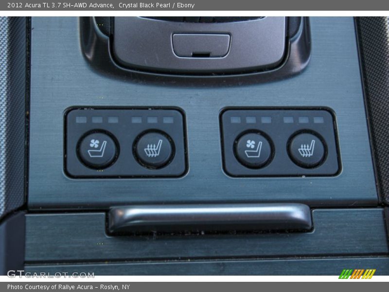 Crystal Black Pearl / Ebony 2012 Acura TL 3.7 SH-AWD Advance