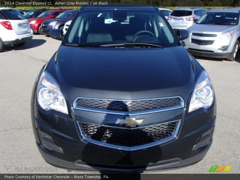 Ashen Gray Metallic / Jet Black 2014 Chevrolet Equinox LS