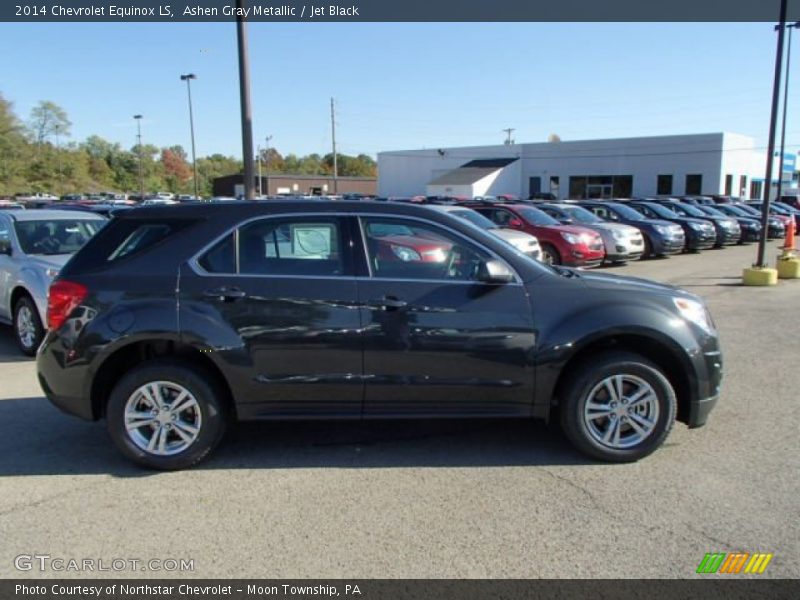 Ashen Gray Metallic / Jet Black 2014 Chevrolet Equinox LS