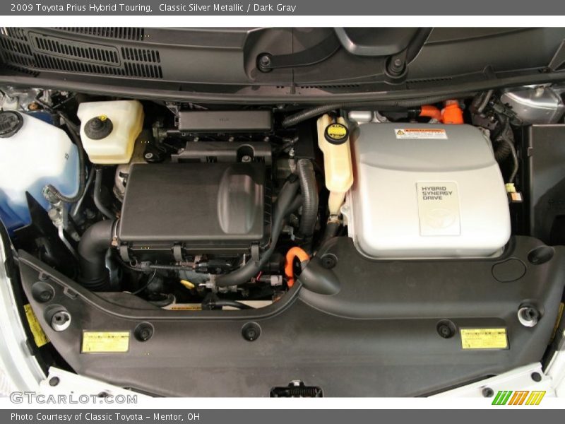 Classic Silver Metallic / Dark Gray 2009 Toyota Prius Hybrid Touring