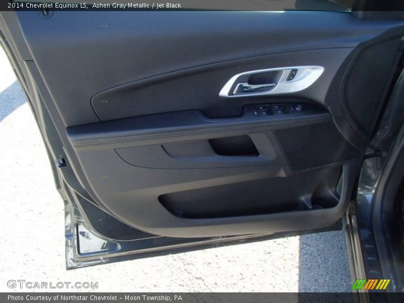 Ashen Gray Metallic / Jet Black 2014 Chevrolet Equinox LS