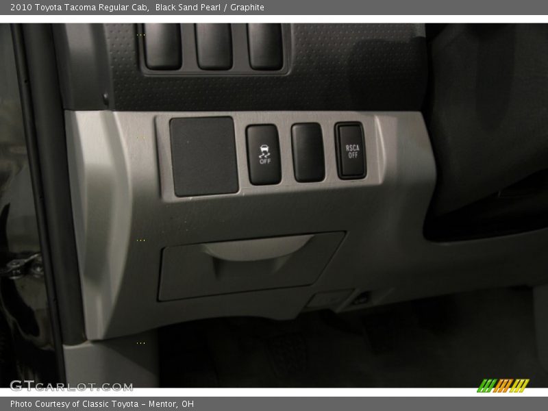 Black Sand Pearl / Graphite 2010 Toyota Tacoma Regular Cab