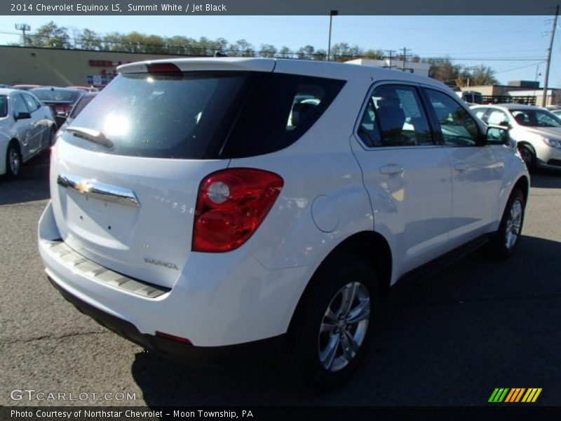 Summit White / Jet Black 2014 Chevrolet Equinox LS