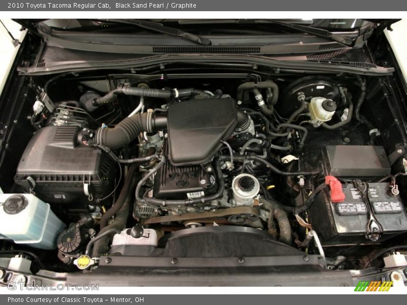 Black Sand Pearl / Graphite 2010 Toyota Tacoma Regular Cab