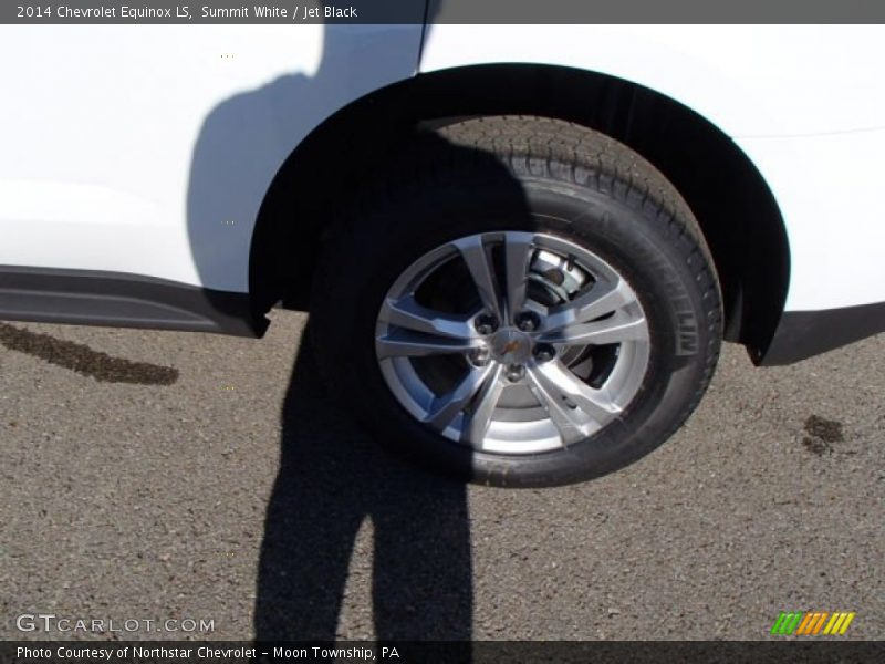 Summit White / Jet Black 2014 Chevrolet Equinox LS