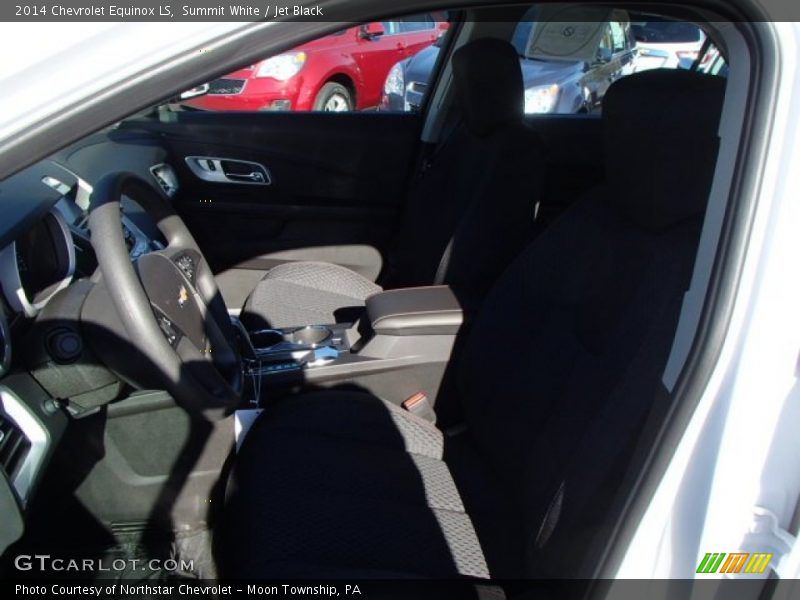 Summit White / Jet Black 2014 Chevrolet Equinox LS