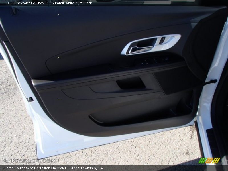 Summit White / Jet Black 2014 Chevrolet Equinox LS