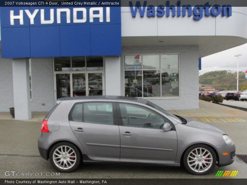 United Grey Metallic / Anthracite 2007 Volkswagen GTI 4 Door