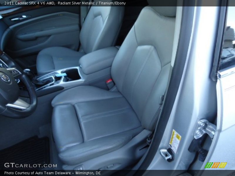Radiant Silver Metallic / Titanium/Ebony 2011 Cadillac SRX 4 V6 AWD