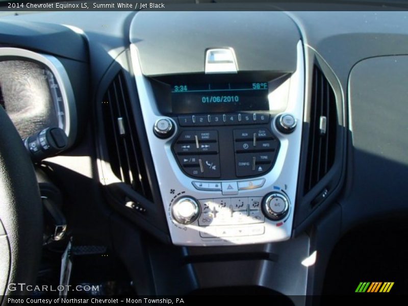 Summit White / Jet Black 2014 Chevrolet Equinox LS