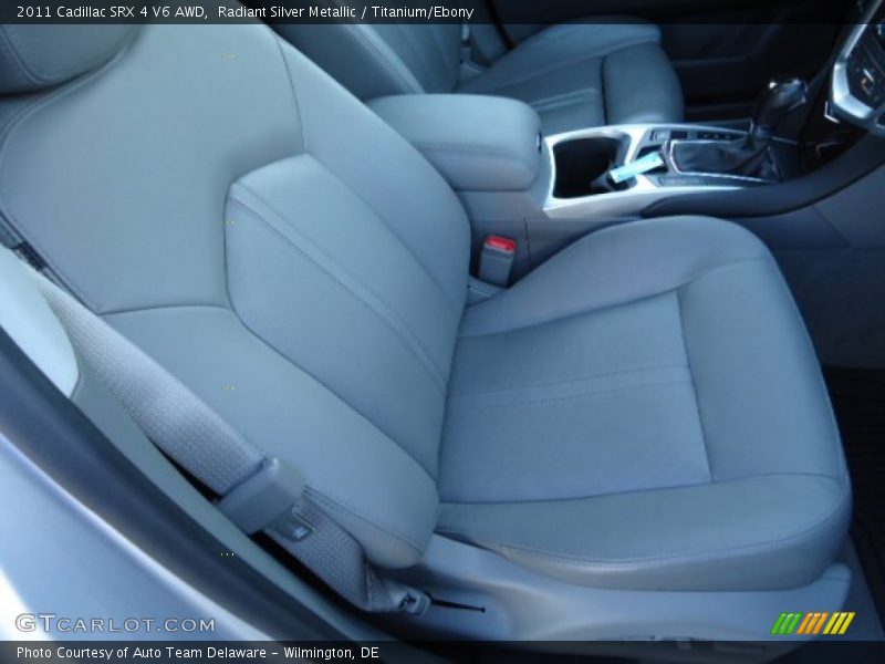 Radiant Silver Metallic / Titanium/Ebony 2011 Cadillac SRX 4 V6 AWD