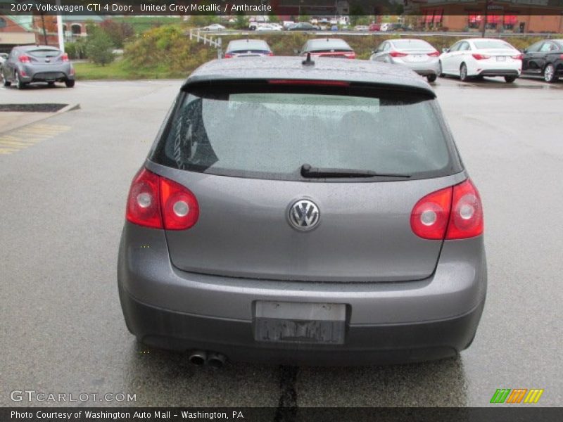 United Grey Metallic / Anthracite 2007 Volkswagen GTI 4 Door