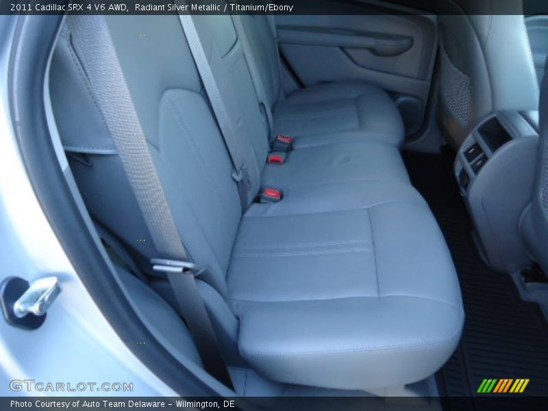 Radiant Silver Metallic / Titanium/Ebony 2011 Cadillac SRX 4 V6 AWD