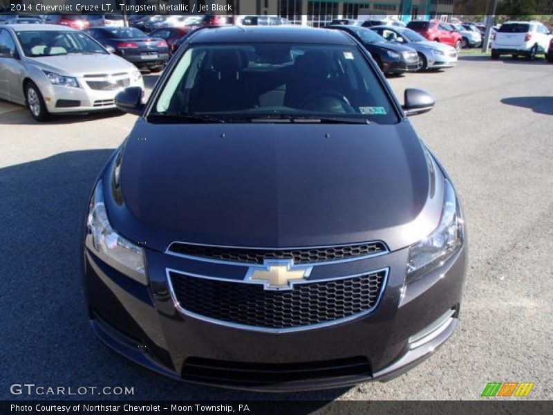 Tungsten Metallic / Jet Black 2014 Chevrolet Cruze LT