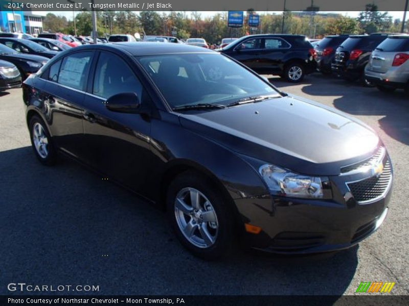 Tungsten Metallic / Jet Black 2014 Chevrolet Cruze LT