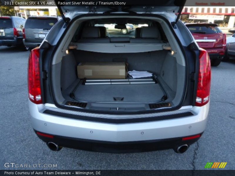 Radiant Silver Metallic / Titanium/Ebony 2011 Cadillac SRX 4 V6 AWD
