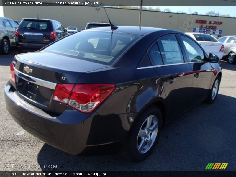 Tungsten Metallic / Jet Black 2014 Chevrolet Cruze LT