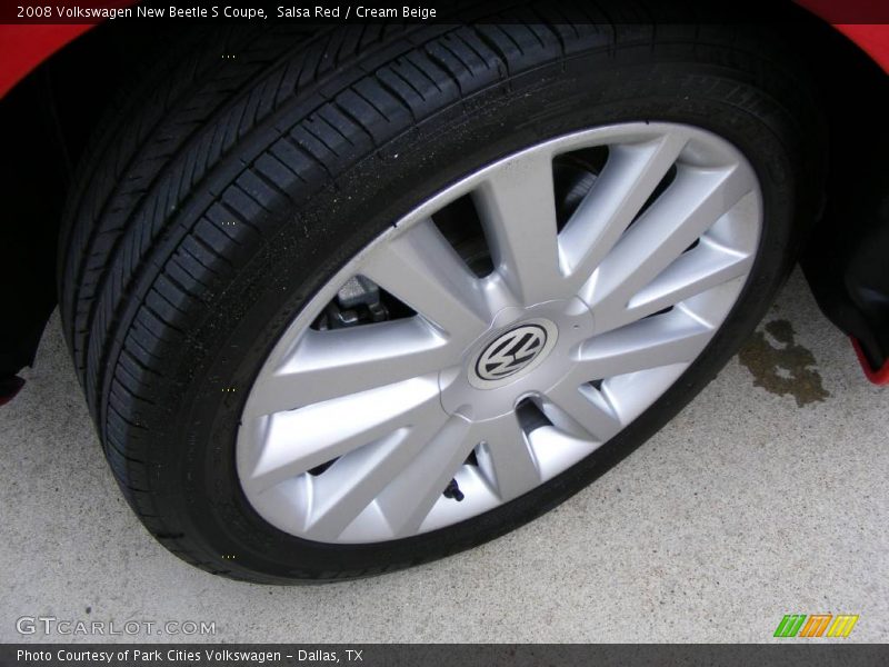 Salsa Red / Cream Beige 2008 Volkswagen New Beetle S Coupe