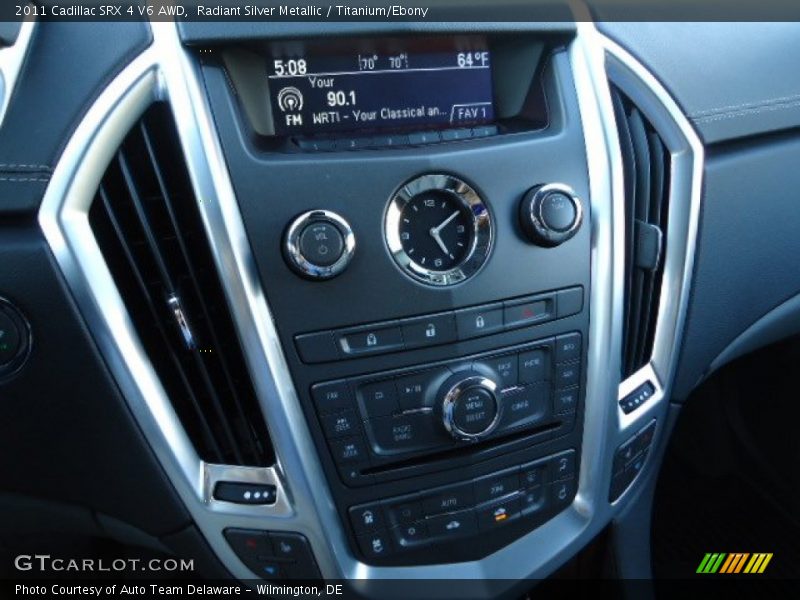 Radiant Silver Metallic / Titanium/Ebony 2011 Cadillac SRX 4 V6 AWD