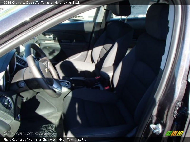 Tungsten Metallic / Jet Black 2014 Chevrolet Cruze LT