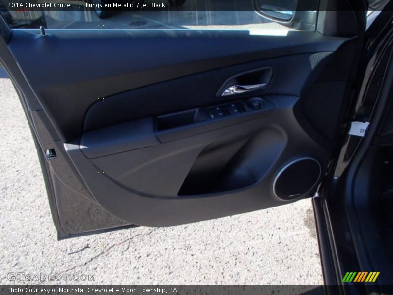 Tungsten Metallic / Jet Black 2014 Chevrolet Cruze LT