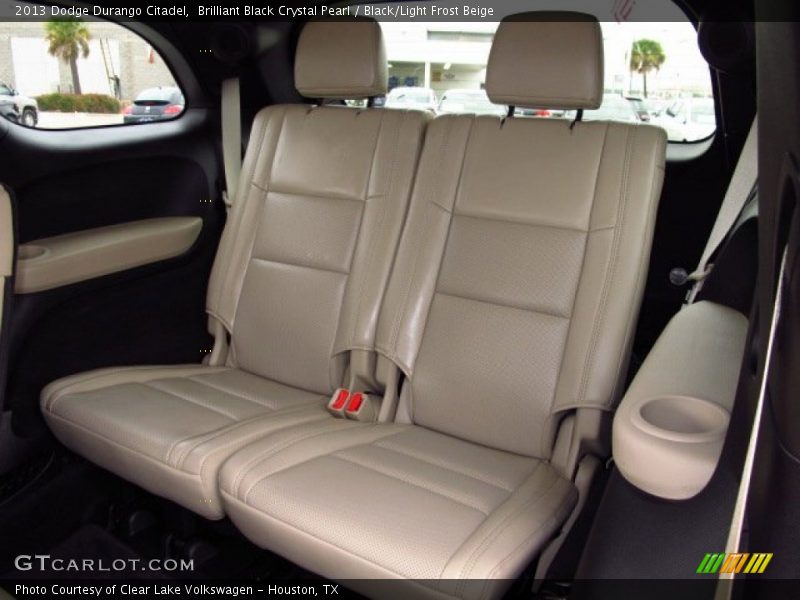 Brilliant Black Crystal Pearl / Black/Light Frost Beige 2013 Dodge Durango Citadel