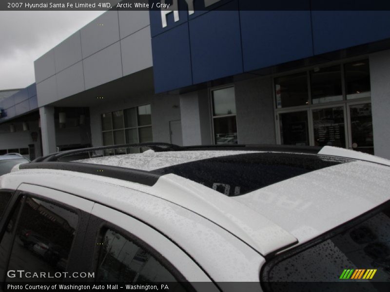 Arctic White / Gray 2007 Hyundai Santa Fe Limited 4WD
