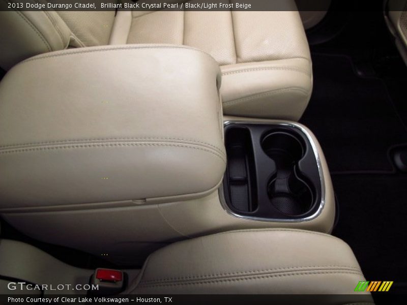 Brilliant Black Crystal Pearl / Black/Light Frost Beige 2013 Dodge Durango Citadel