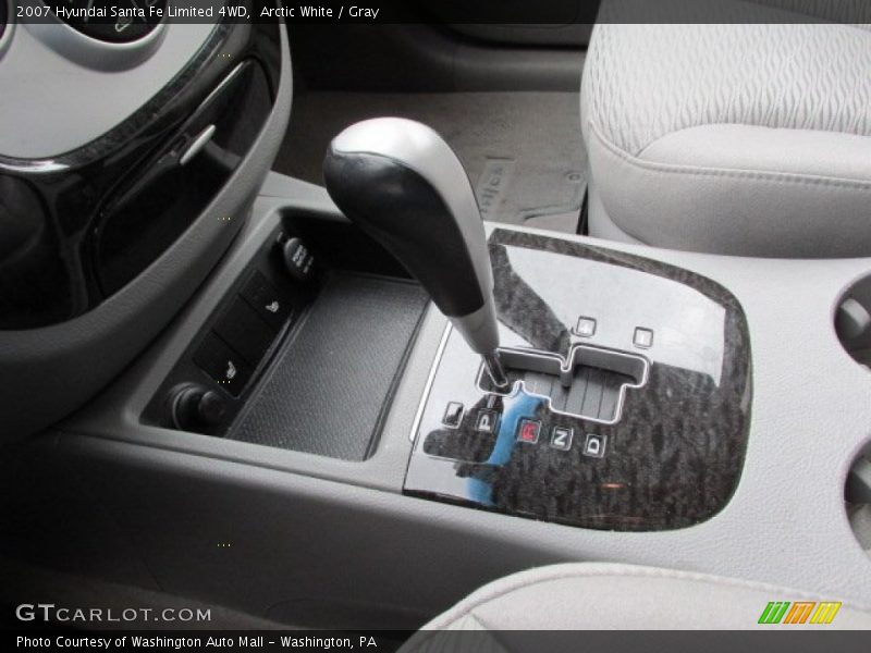 Arctic White / Gray 2007 Hyundai Santa Fe Limited 4WD