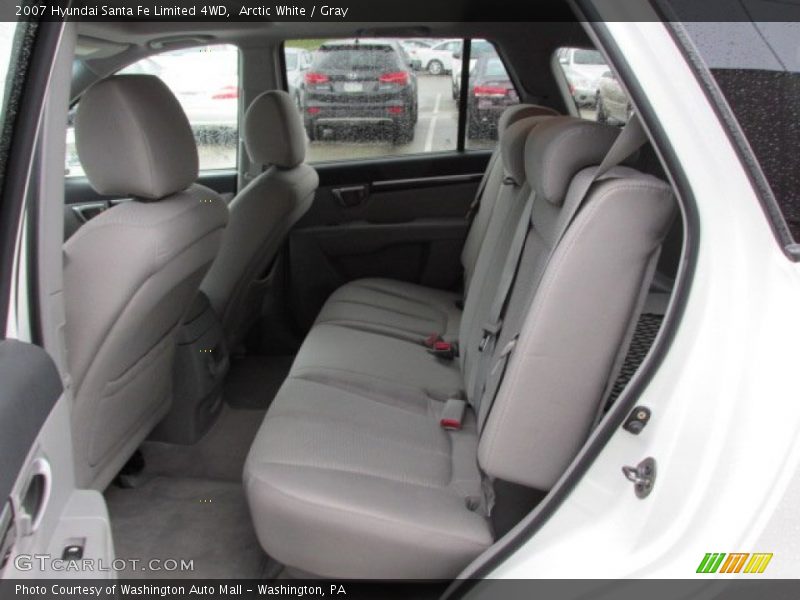 Arctic White / Gray 2007 Hyundai Santa Fe Limited 4WD