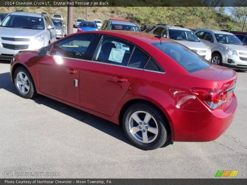 Crystal Red Tintcoat / Jet Black 2014 Chevrolet Cruze LT
