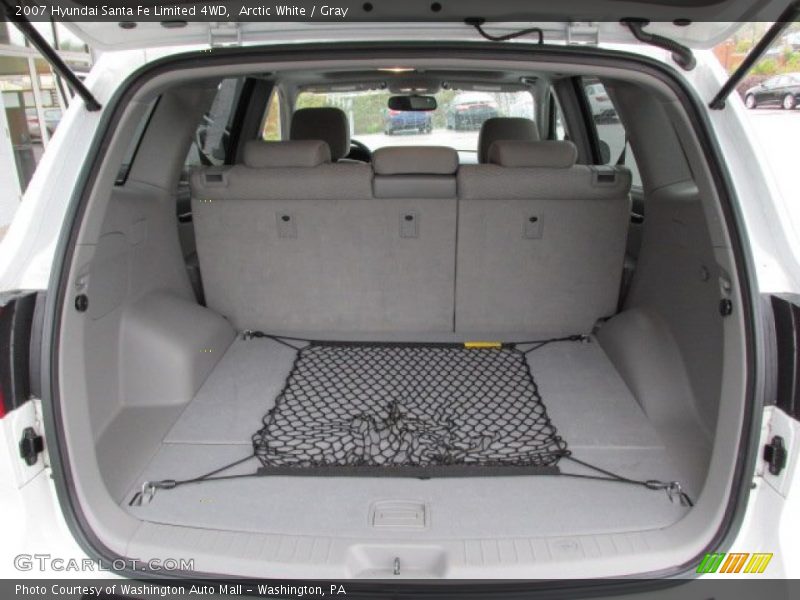 Arctic White / Gray 2007 Hyundai Santa Fe Limited 4WD