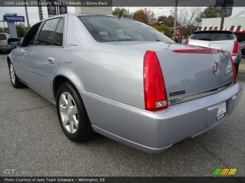 Blue Ice Metallic / Ebony Black 2006 Cadillac DTS Luxury