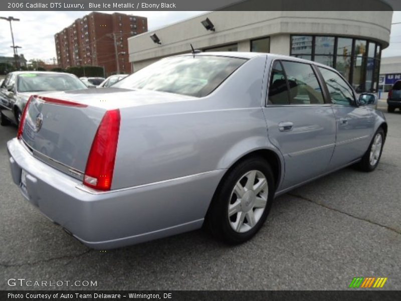 Blue Ice Metallic / Ebony Black 2006 Cadillac DTS Luxury