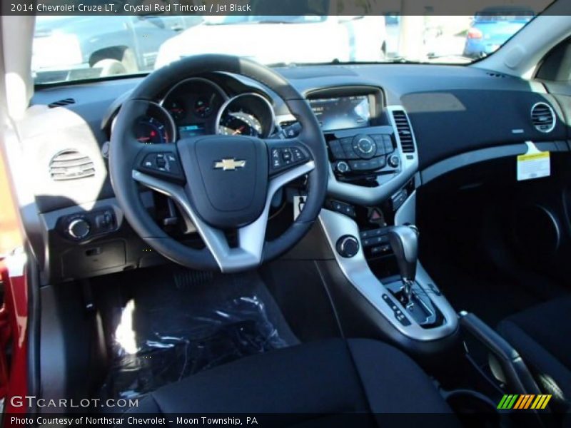 Crystal Red Tintcoat / Jet Black 2014 Chevrolet Cruze LT