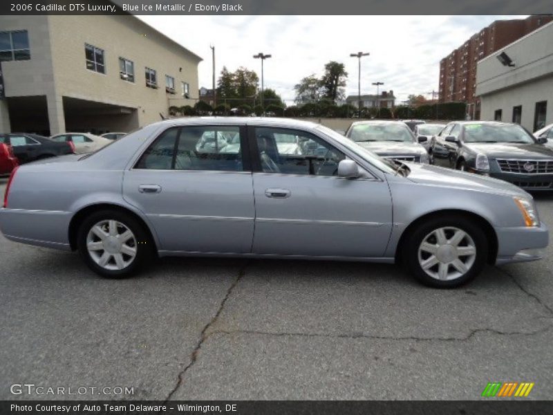 Blue Ice Metallic / Ebony Black 2006 Cadillac DTS Luxury