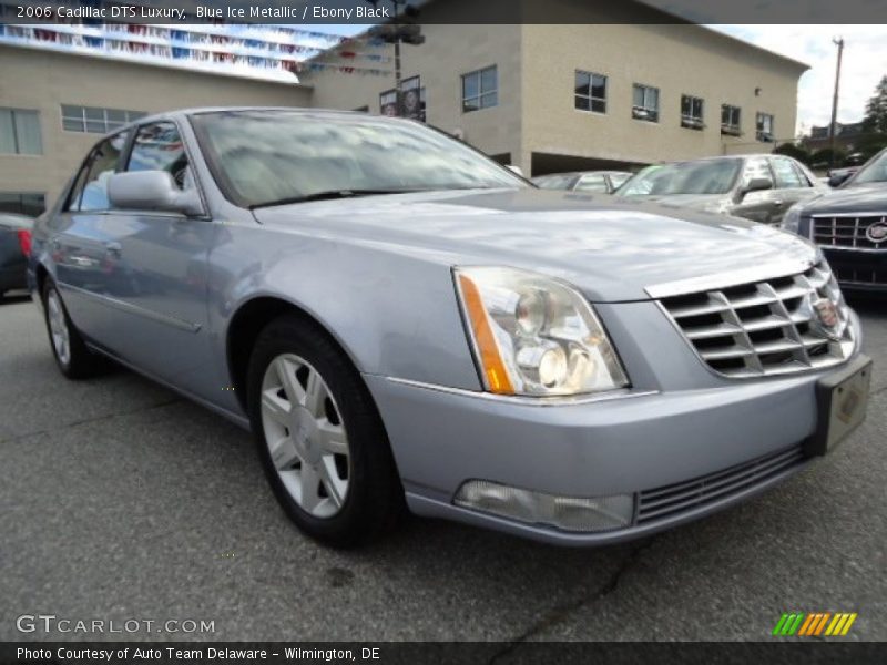 Blue Ice Metallic / Ebony Black 2006 Cadillac DTS Luxury