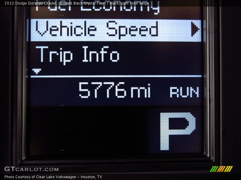 Brilliant Black Crystal Pearl / Black/Light Frost Beige 2013 Dodge Durango Citadel